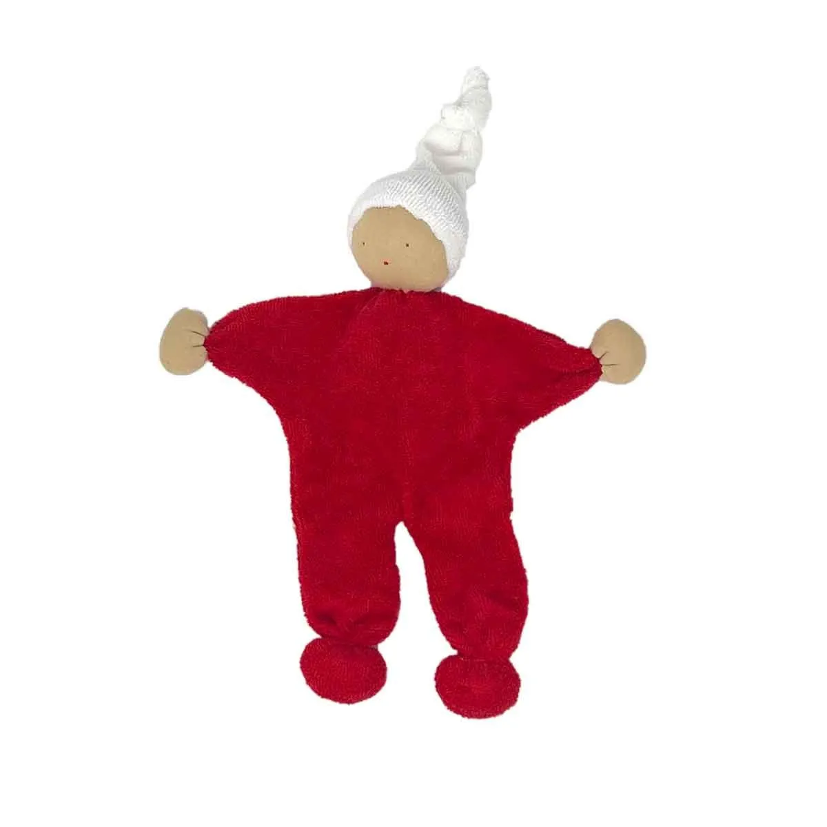 Baby Buddy Red Terry Towel Comforter